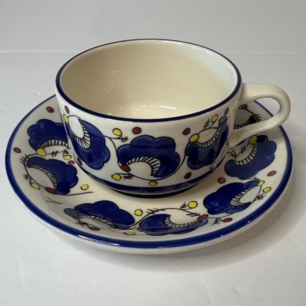 Buffalo Restaurant Ware Coffee/ Cappuccino Cup & Saucer, Made for Olive Garden